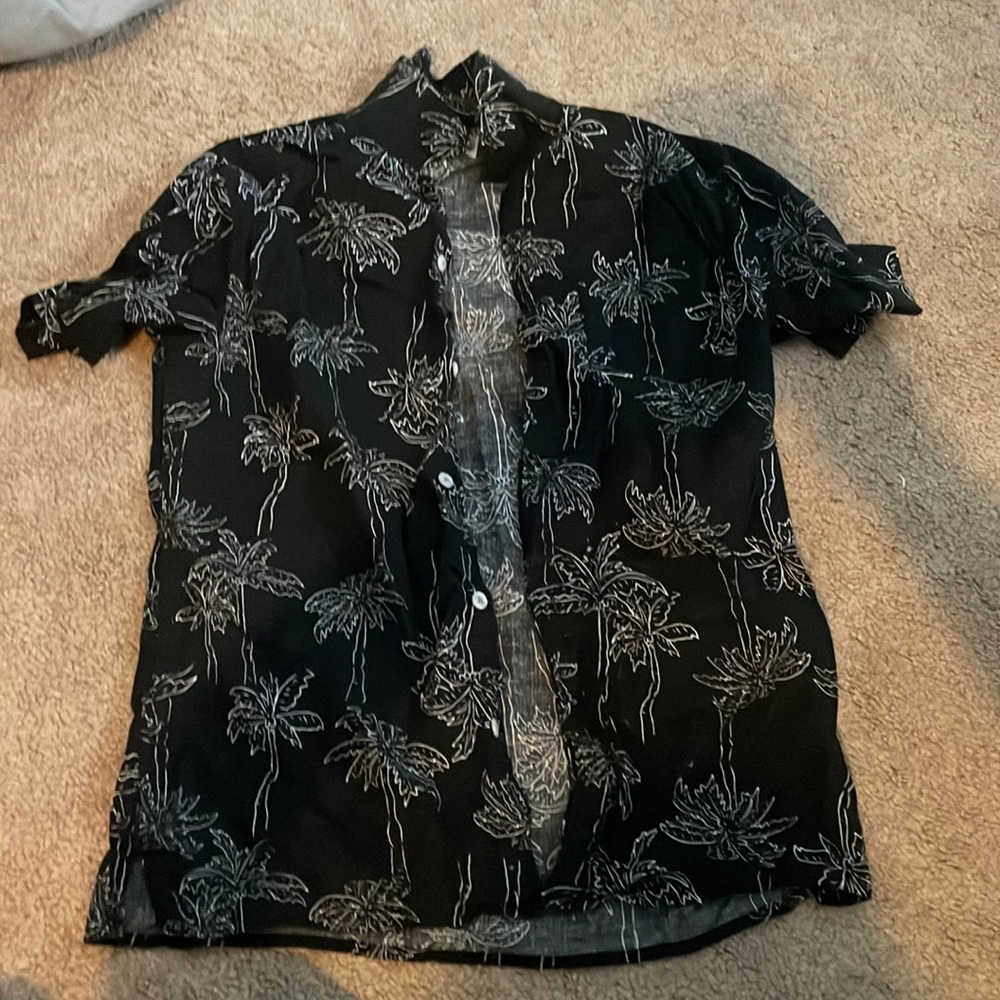hawaiian button down